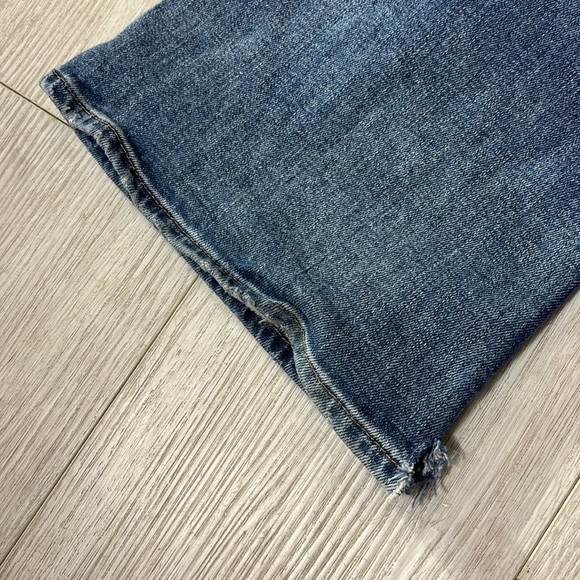 Levi’s High Rise Flare Wide Leg Jeans Retro Style size 27 - Picture 11 of 14